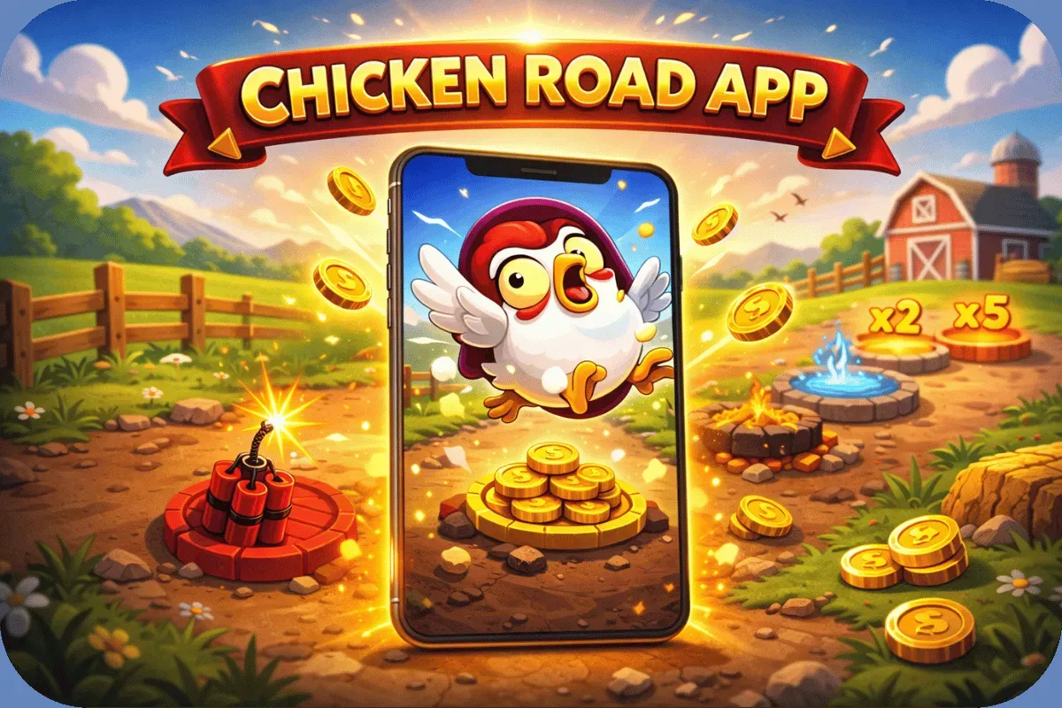 app chicken road for mobile